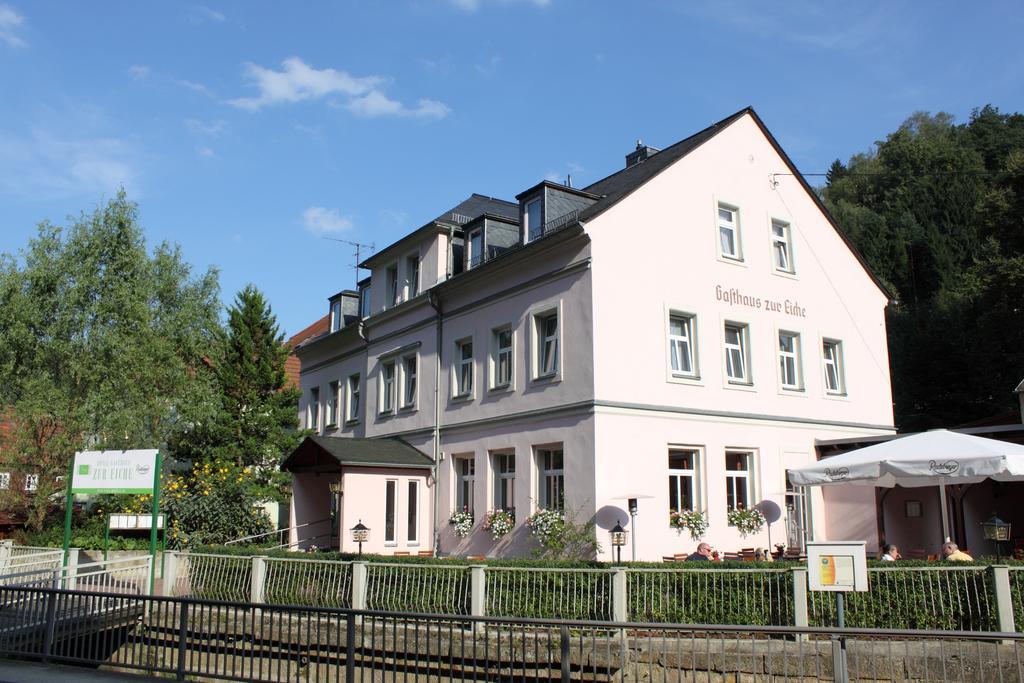 Gasthaus Zur Eiche Hotel Bad Schandau Exterior foto